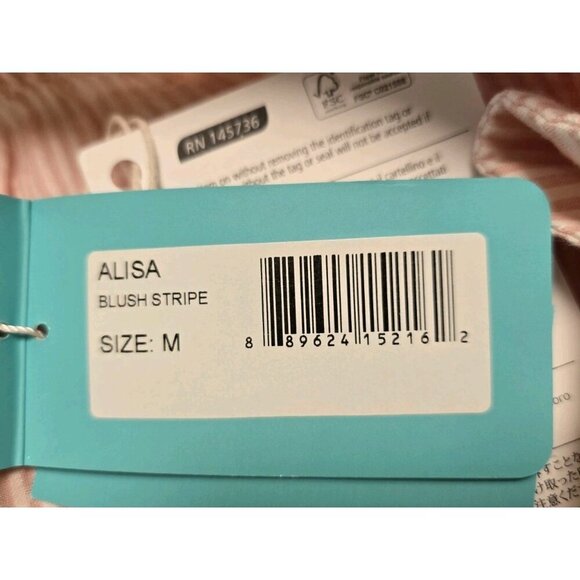 Melissa Odabash Alisa Maxi Skirt Size Medium Belted Cotton Seersucker Blush - Picture 6 of 9